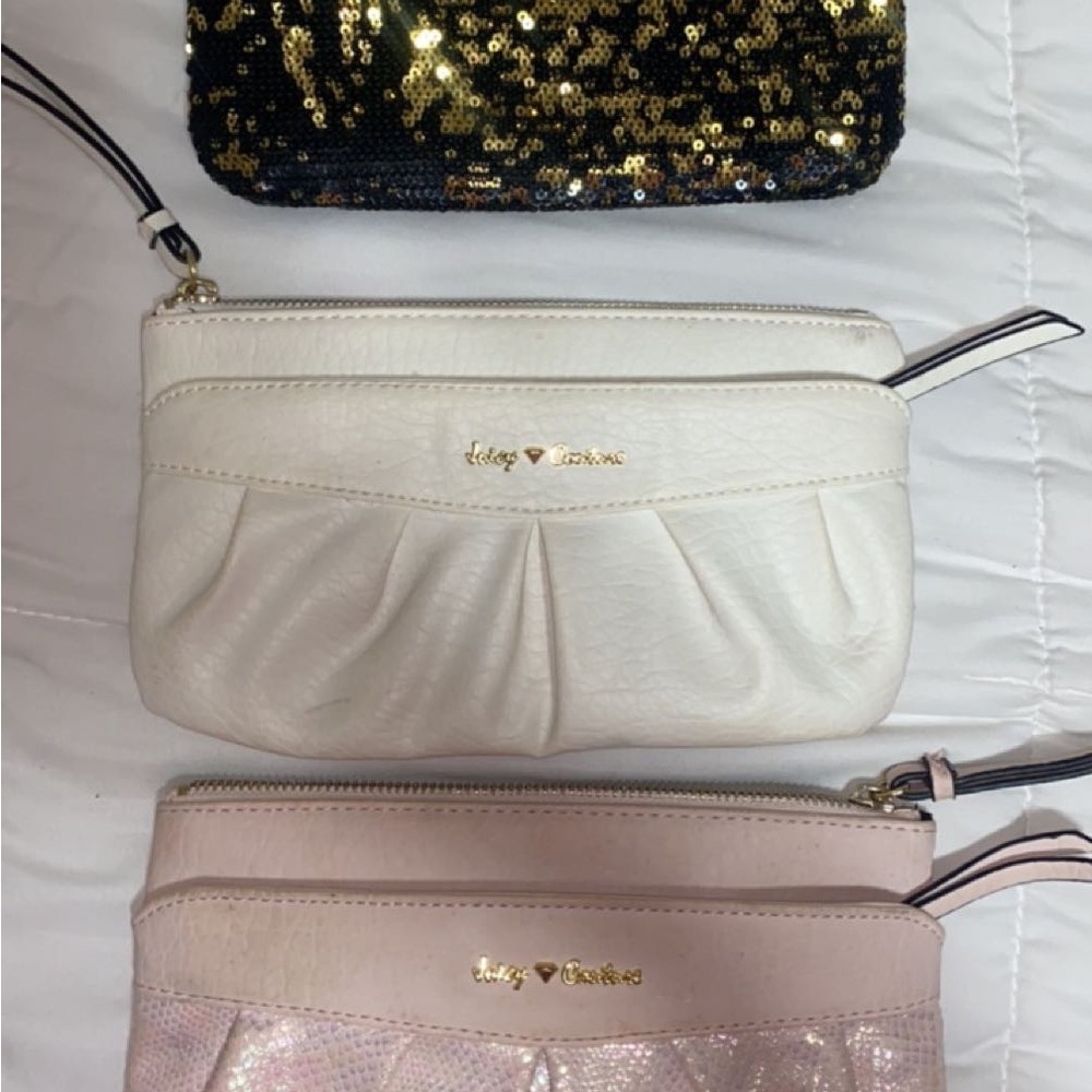 Juicy Couture wristlet clutch bags